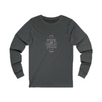 Stuck in the Upside Down Unisex Jersey Long Sleeve Tee - Image 3